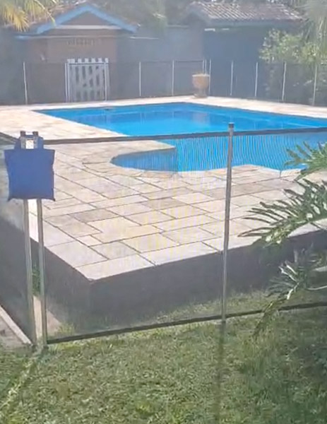 depoimentos de clientes Art Cercas em Cananeia sobre redes de proteção e cerca de piscina